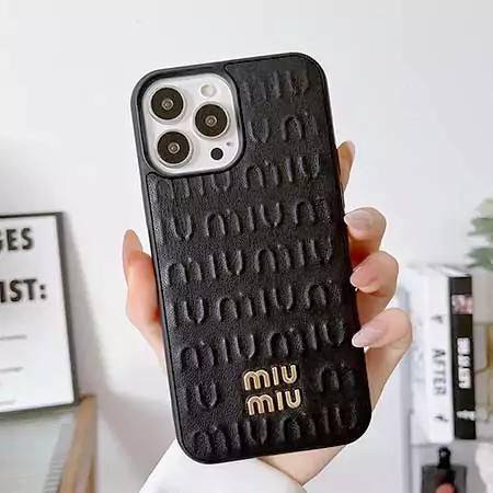 ブランド ミュウミュウ iphone17/17pro/17air/17promaxスマホケース 