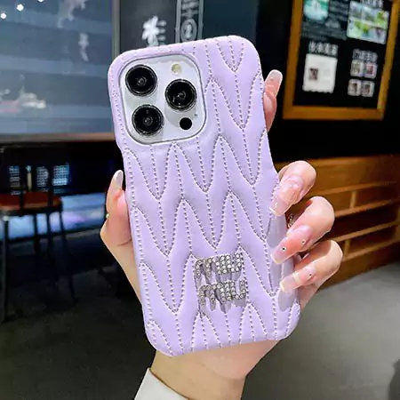 ブランド ミュウミュウ iphone17/17pro/17air/17promaxスマホケース 