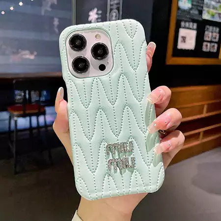ブランド ミュウミュウ iphone17/17pro/17air/17promaxスマホケース 