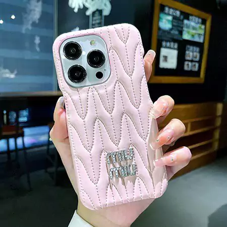 ブランド ミュウミュウ iphone17/17pro/17air/17promaxスマホケース 