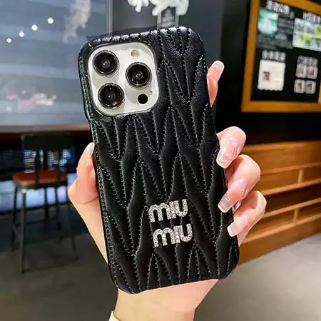 ブランド ミュウミュウ iphone17/17pro/17air/17promaxスマホケース 