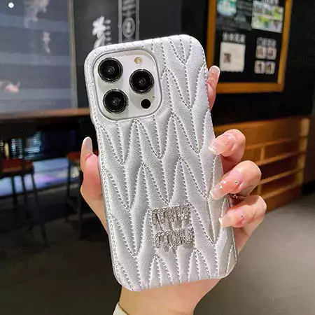 ブランド ミュウミュウ iphone17/17pro/17air/17promaxスマホケース 