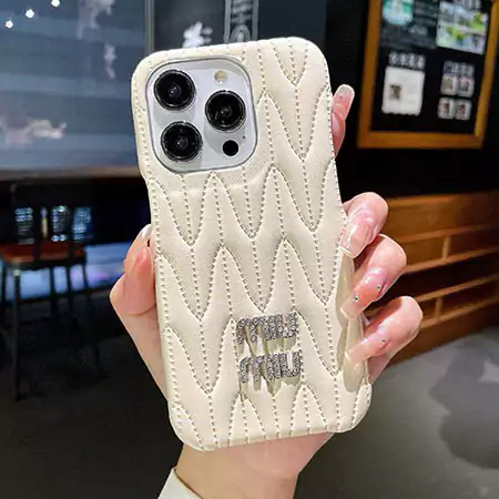 ブランド ミュウミュウ iphone17/17pro/17air/17promaxスマホケース 