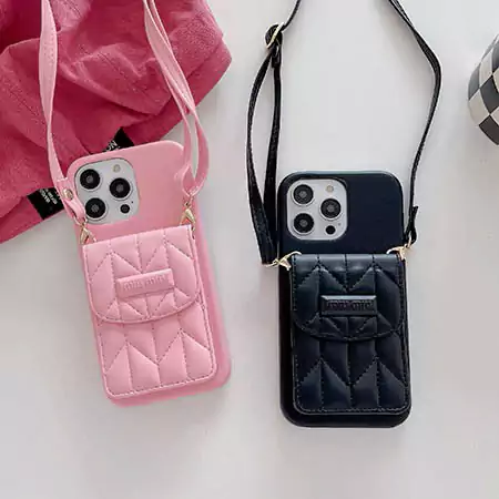 ブランド ミュウミュウ iphone17/17pro/17air/17promaxスマホケース 