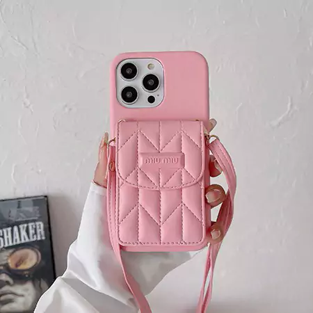 ブランド ミュウミュウ iphone17/17pro/17air/17promaxスマホケース 