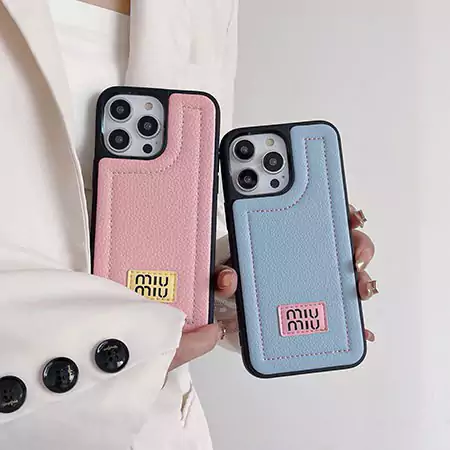 ブランド ミュウミュウ iphone17/17pro/17air/17promaxスマホケース 