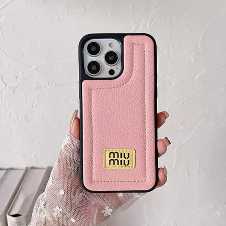 ブランド ミュウミュウ iphone17/17pro/17air/17promaxスマホケース 