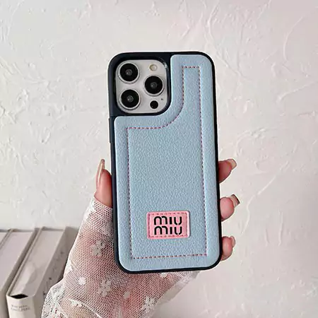 ブランド ミュウミュウ iphone17/17pro/17air/17promaxスマホケース 