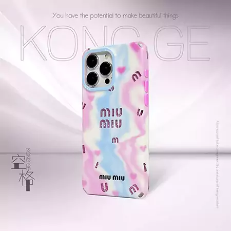 ブランド ミュウミュウ iphone17/17pro/17air/17promaxスマホケース 
