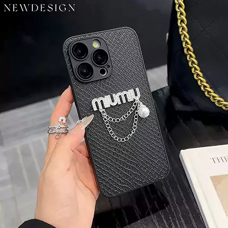 ブランド ミュウミュウ iphone17/17pro/17air/17promaxスマホケース 