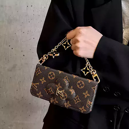 iPhone17Proケース 手帳型 ヴィトンハイ ブランド 手帳型ケースショルダー iPhone17ProMaxケース Louis Vuitton
