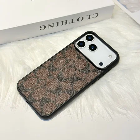 COACH モノグラム iPhone17Proケース, コーチ レザー iPhone17ProMaxケース, ハイブランド最新iPhone17ケース, コーチ Galaxy S25 スマホケース,人気 iPhone17ケース COACH