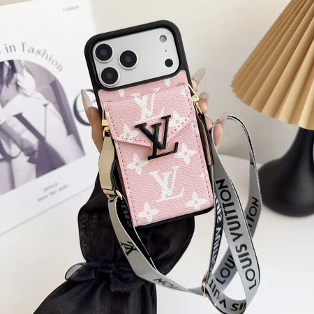 ヴィトンスマホショルダー,iphone17ケースカード収納,iphone16ケースショルダー,ハイブランドiphoneケース,ビジネススマホケース,モノグラムアイフォンケース,チェック柄iPhoneケース