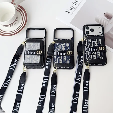 ディオール iPhone17 ケース,DIOR iPhone17ProMax カバー,スマホショルダー ストラップ付き,iPhone16Pro ブランドケース,アイフォン15 14 カード収納ケース,落下防止 iPhone ショルダーケース,Galaxy S25 Ultra ケース,多機能 レディース スマホケース