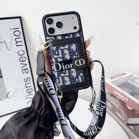 ディオール iPhone17 ケース,DIOR iPhone17ProMax カバー,スマホショルダー ストラップ付き,iPhone16Pro ブランドケース,アイフォン15 14 カード収納ケース,落下防止 iPhone ショルダーケース,Galaxy S25 Ultra ケース,多機能 レディース スマホケース