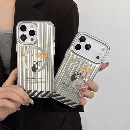 オフホワイト iPhone17 ケース, OFF-WHITE iPhone16ProMax ケース, メンズ iPhone17 ケース, ハイブリッド iPhone16 ケース, おしゃれ iPhone15 ケース, 電気メッキ iPhone14Pro ケース, ストリート ブランド ケース, モード系 iPhone カバー