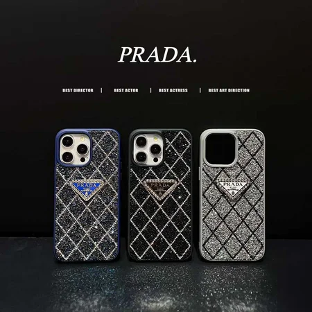 プラダ iPhone17Pro ケース, PRADA iPhone17Air ケース, キラキラ ダイヤ柄 iPhone16Pro ケース, シリコン おしゃれ iPhone15 ケース, レディース ブランド iPhone14Pro ケース, 高級 かわいい iPhone ケース, プレート付き iPhone カバー