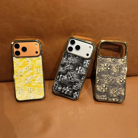 クロムハーツ iPhone17pro ケース,全面保護 iPhone16 ケース,人気 iPhone17Air カバー,クロムハーツ 風 iPhone15pro スマホケース,黒色 iPhone14 ケース,十字架デザイン iPhone ケース