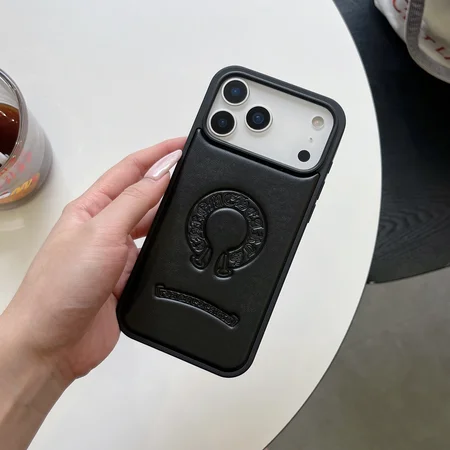 クロムハーツ iPhone17pro ケース,レザー 型押し iPhone16 ケース,人気 iPhone17Air カバー,クロムハーツ 風 iPhone15pro スマホケース,おしゃれ iPhone14 ケース,ペア iPhone ケース