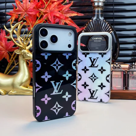 ルイヴィトン iPhone17 覆膜アクリルケース 高級感 スマホカバー