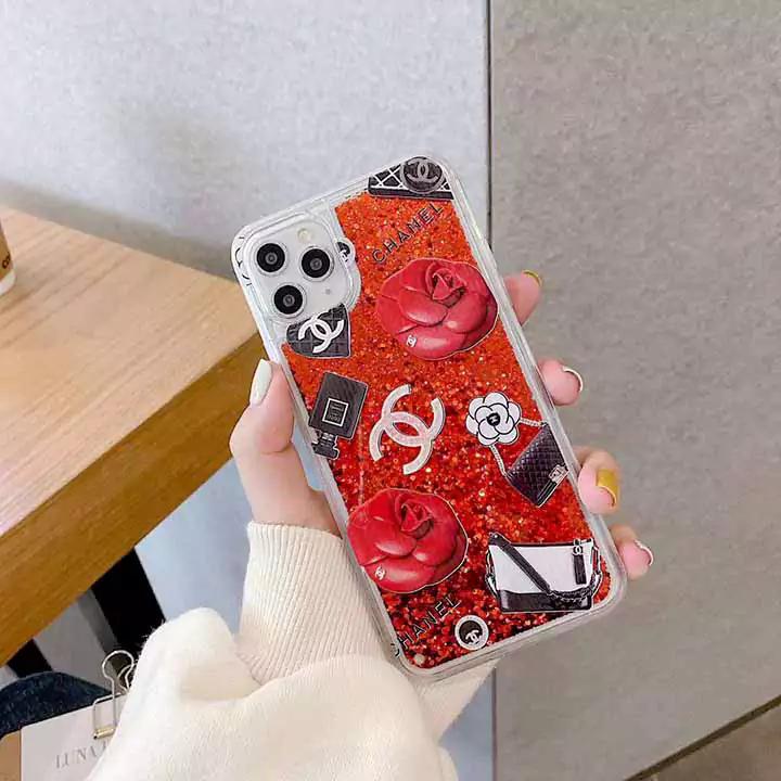 シャネル iphone11ケース 流砂デザイン 可愛い