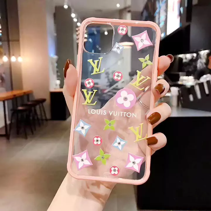 lv アイフォン11/xs max ねこモノグラム柄 透明 スマホケース